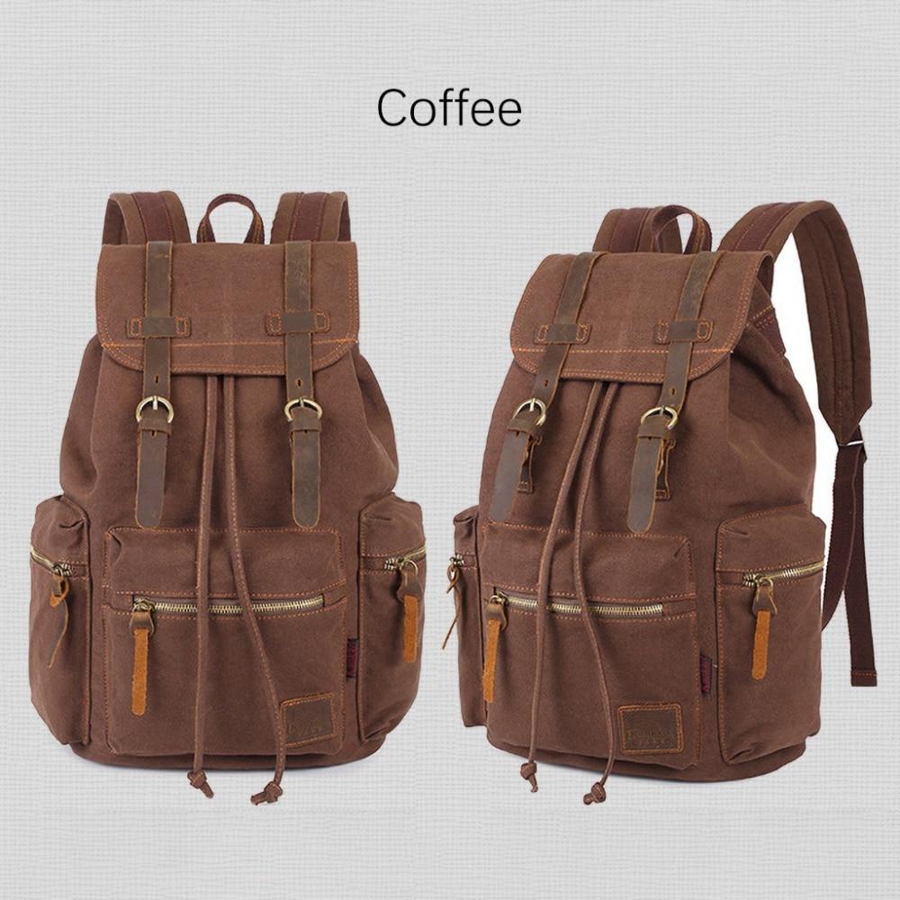 Rugged Vintage Canvas Backpack - More than a backpack