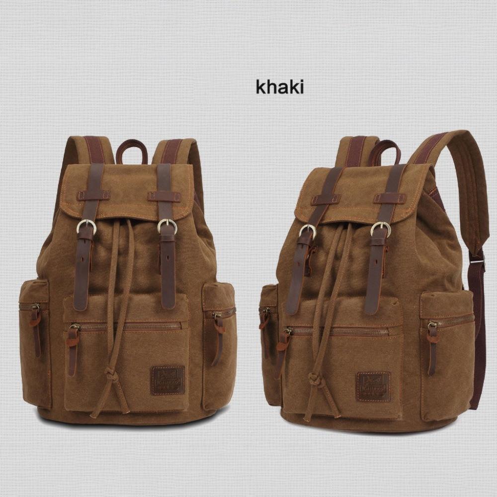 Rugged Vintage Canvas Backpack - More than a backpack