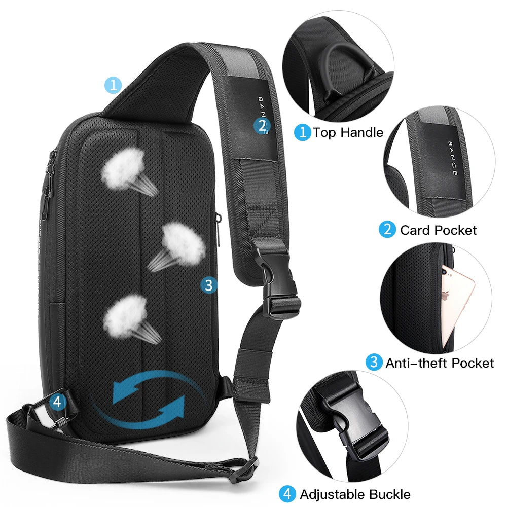 Waterproof Crossbody Chest Bag