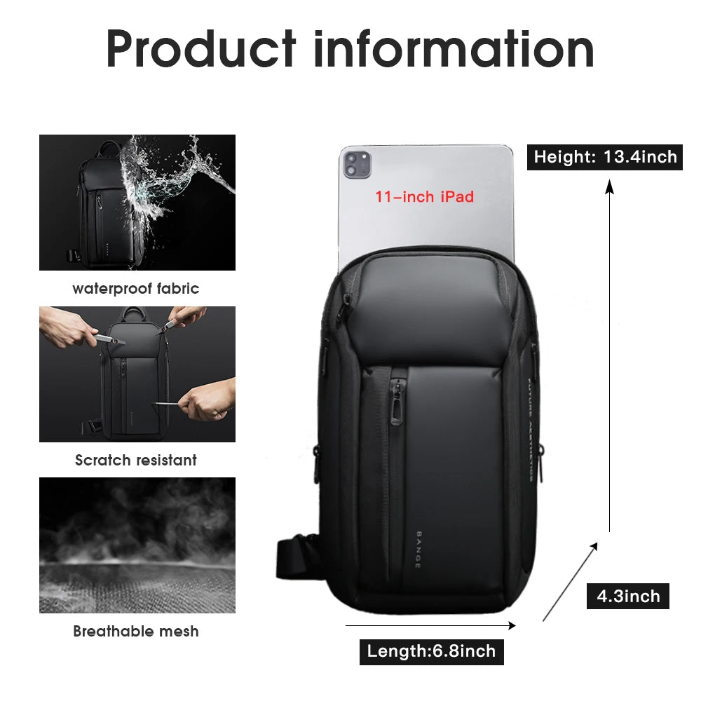 Waterproof Crossbody Chest Bag