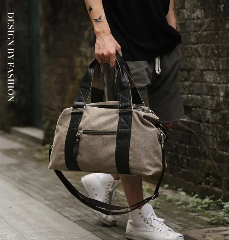 Canvas Travel Messenger Bag - More than a backpack