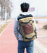 Vintage Large Canvas Travel Bucket Backpack - More than a backpack